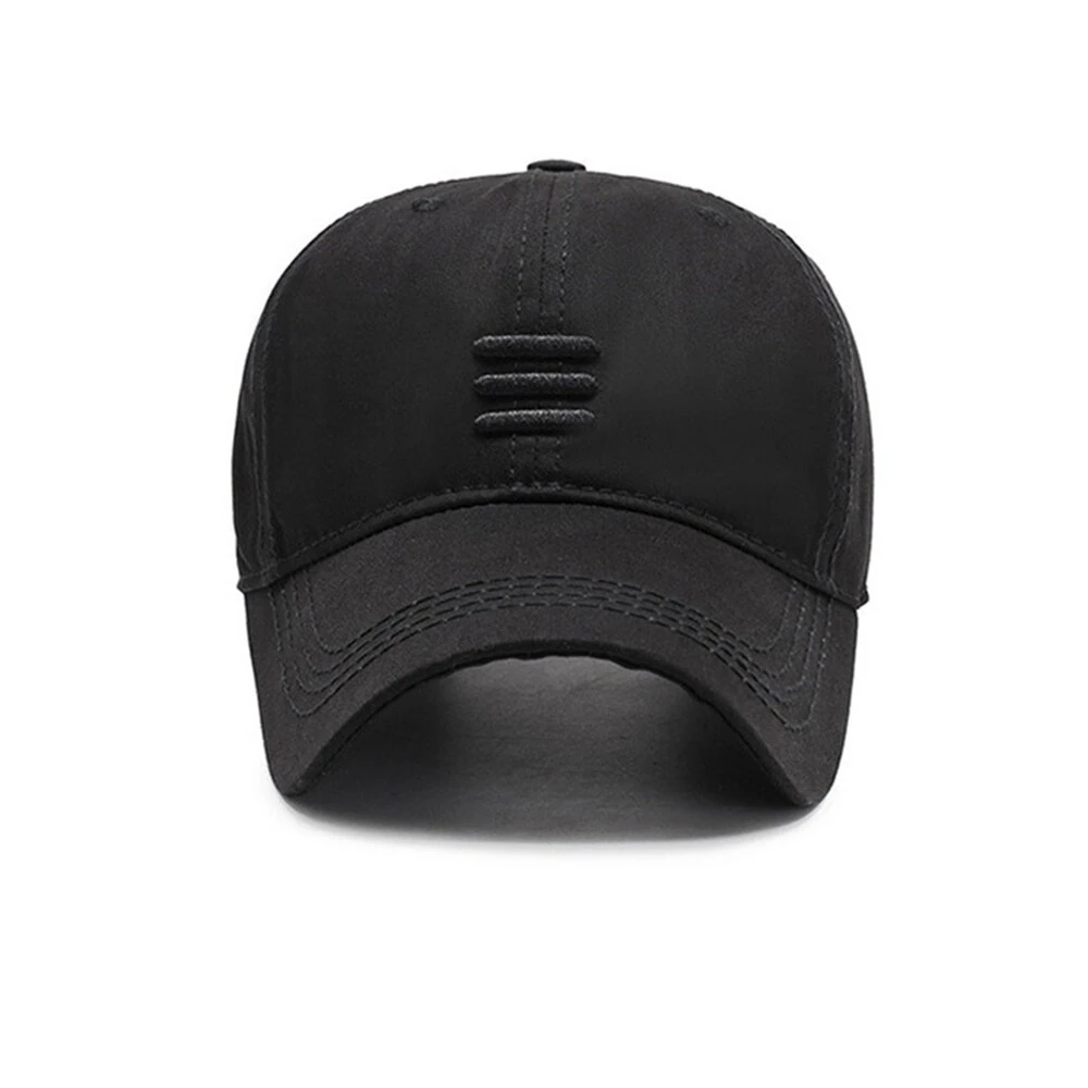 Men's Outdoor Baseball Cap Fashion Soft Adjustable Sun Protection Casual Hat for Spring Autumn Travel Daily Sports