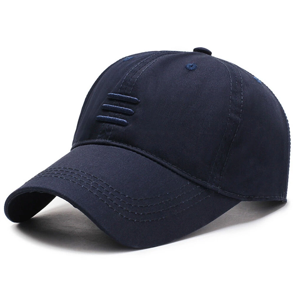 Men's Outdoor Baseball Cap Fashion Soft Adjustable Sun Protection Casual Hat for Spring Autumn Travel Daily Sports