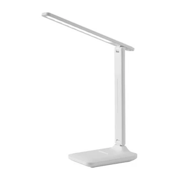 Elfeland Foldable Reading Table Lamp USB Touch Dimmable Eye Protection Led Desk Lamp Bedroom Student Reading USB Charge Night Light