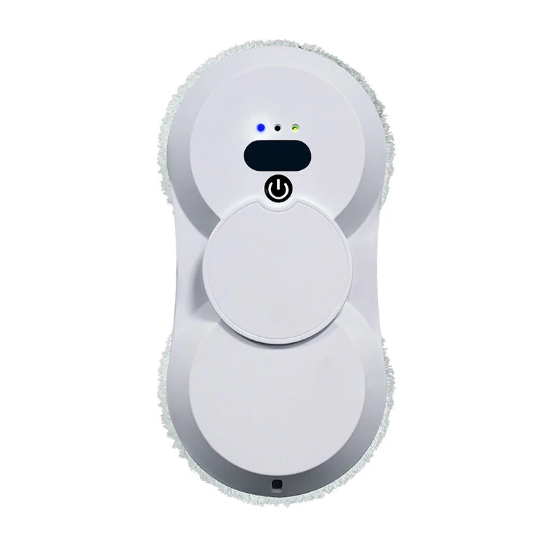 [EU Direct]NovuLife Automatic Window Cleaner Robot with 2800Pa Suction, Dual Spray, Remote Control & Safety Cord for Home Glass Cleaning