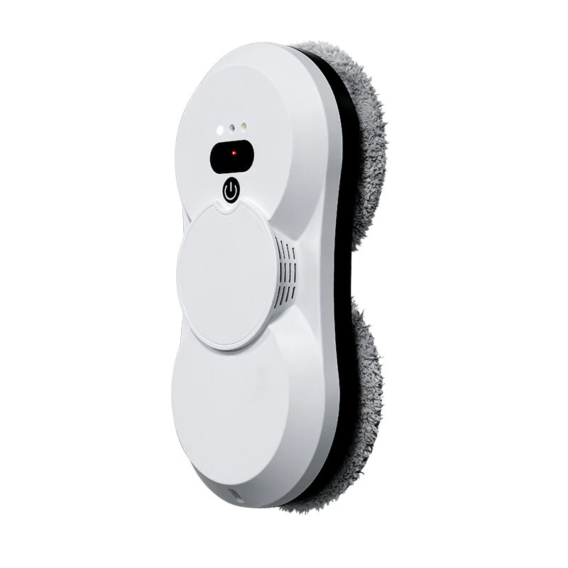 [EU Direct]NovuLife Automatic Window Cleaner Robot with 2800Pa Suction, Dual Spray, Remote Control & Safety Cord for Home Glass Cleaning