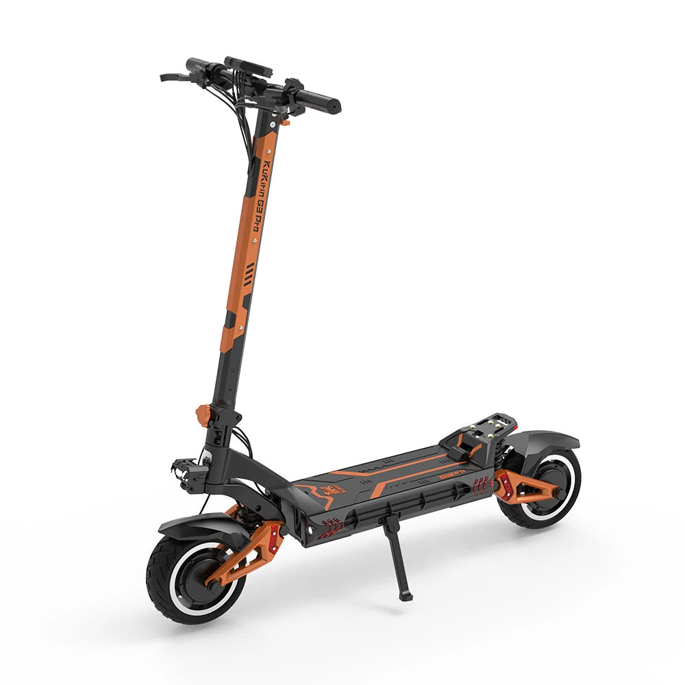 [EU DIRECT] KuKirin G3 Pro Electric Scooter 23Ah 52V 1200W*2 Dual Motor 10in Folding Moped Electric Scooter 70-80KM Mileage Electric Scooter Max Load 120Kg