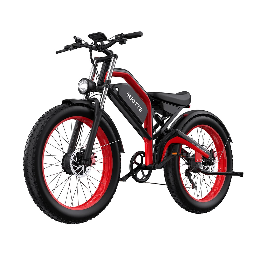 [EU DIRECT] DUOTTS N26 Electric Bike 48V 20Ah Battery 750W*2 Dual Motors 26*4.0inch Fat Tires 80-100KM Max Mileage 150KG Max Load Electric Bicycle