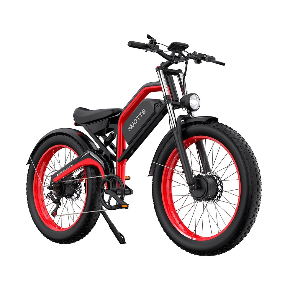 [EU DIRECT] DUOTTS N26 Electric Bike 48V 20Ah Battery 750W*2 Dual Motors 26*4.0inch Fat Tires 80-100KM Max Mileage 150KG Max Load Electric Bicycle