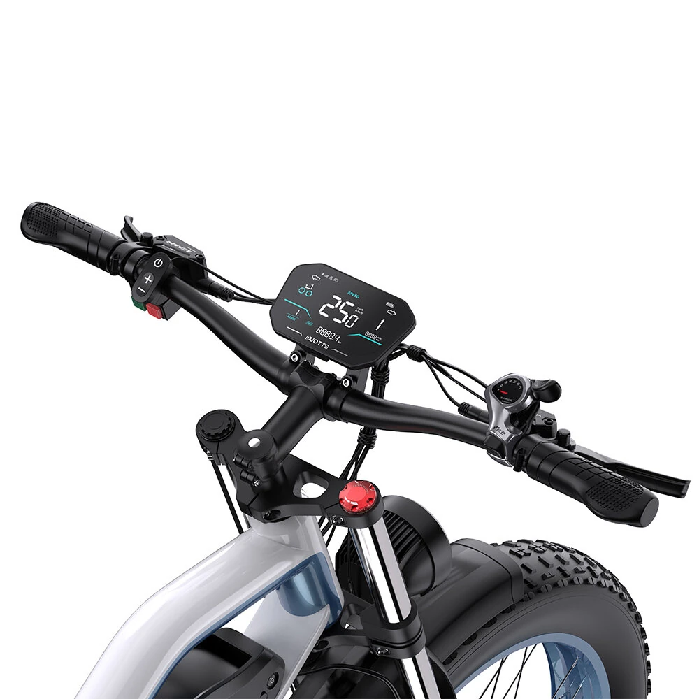 [EU DIRECT] DUOTTS N26 Electric Bike 48V 20Ah Battery 750W*2 Dual Motors 26*4.0inch Fat Tires 80-100KM Max Mileage 150KG Max Load Electric Bicycle
