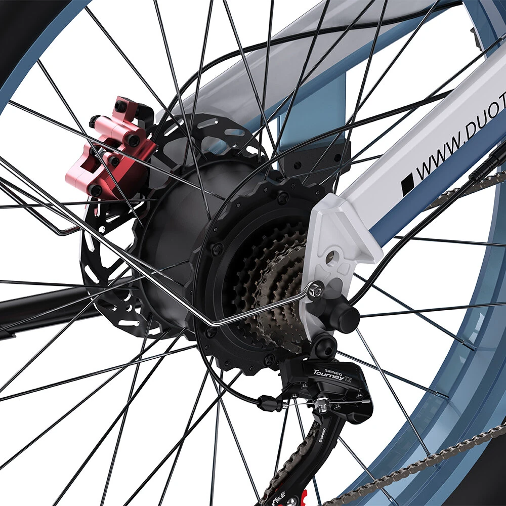 [EU DIRECT] DUOTTS N26 Electric Bike 48V 20Ah Battery 750W*2 Dual Motors 26*4.0inch Fat Tires 80-100KM Max Mileage 150KG Max Load Electric Bicycle