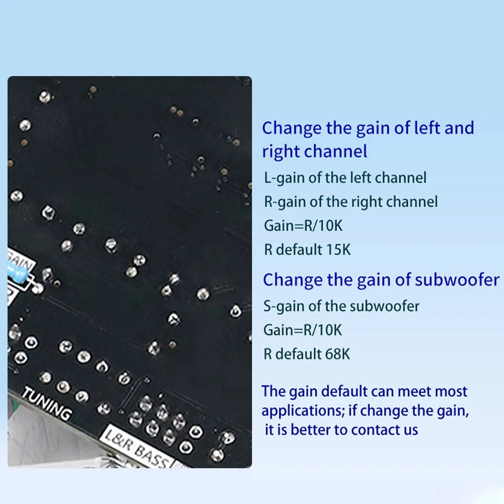 Sinilink XY-AS21HPA High-Power BT Digital Amplifier Board 2.1 Channel Subwoofer 300W*2+600W Dual TPA3255 Chip