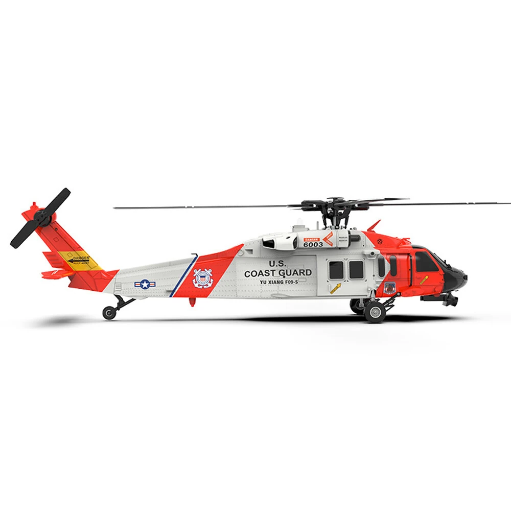 Eachine E200 EXP UH-60 SH-60 MH-60 2.4G 6CH 6-Axis Gyro Optical Flow Localization Dual Brushless Motor 1:47 Scale Flybarless RC Helicopter RTF