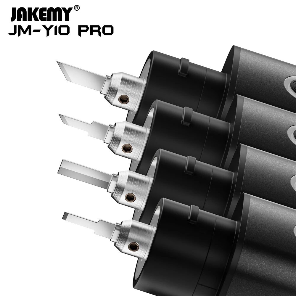 Jakemy JM-Y10 PRO Ultrasonic Cutter and Polisher 35W 40kHz Precision Cutting Dual Function Safety Design for Metal Wood Plastic Crafts