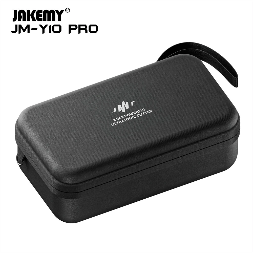 Jakemy JM-Y10 PRO Ultrasonic Cutter and Polisher 35W 40kHz Precision Cutting Dual Function Safety Design for Metal Wood Plastic Crafts