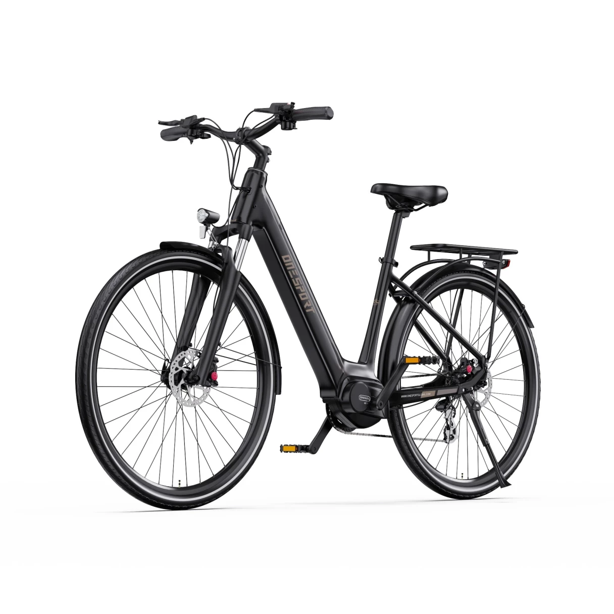 [EU DIRECT] Onesport OT07 Electric Bike 36V 14Ah Battery 250W Mid Drive Motor 700*45C Tires 90-110KM Max Mileage 120KG Max Load Electric Bicycle