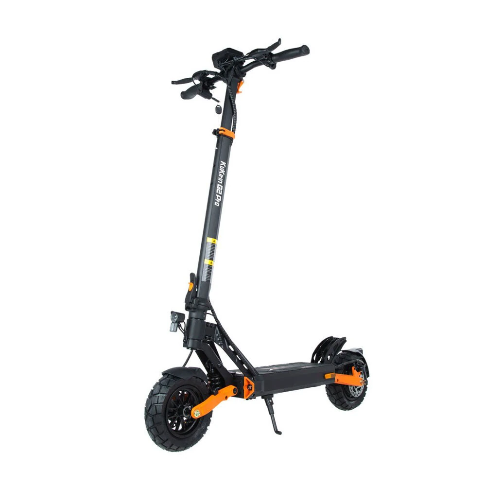 KuKirin G2 Pro VMP Foldable Electric Scooter for Adults, 500W Motor, 25km/h Max Speed, 65km Long Range, 9" Off-Road Tires & Dual Suspension, Max Load 120kg