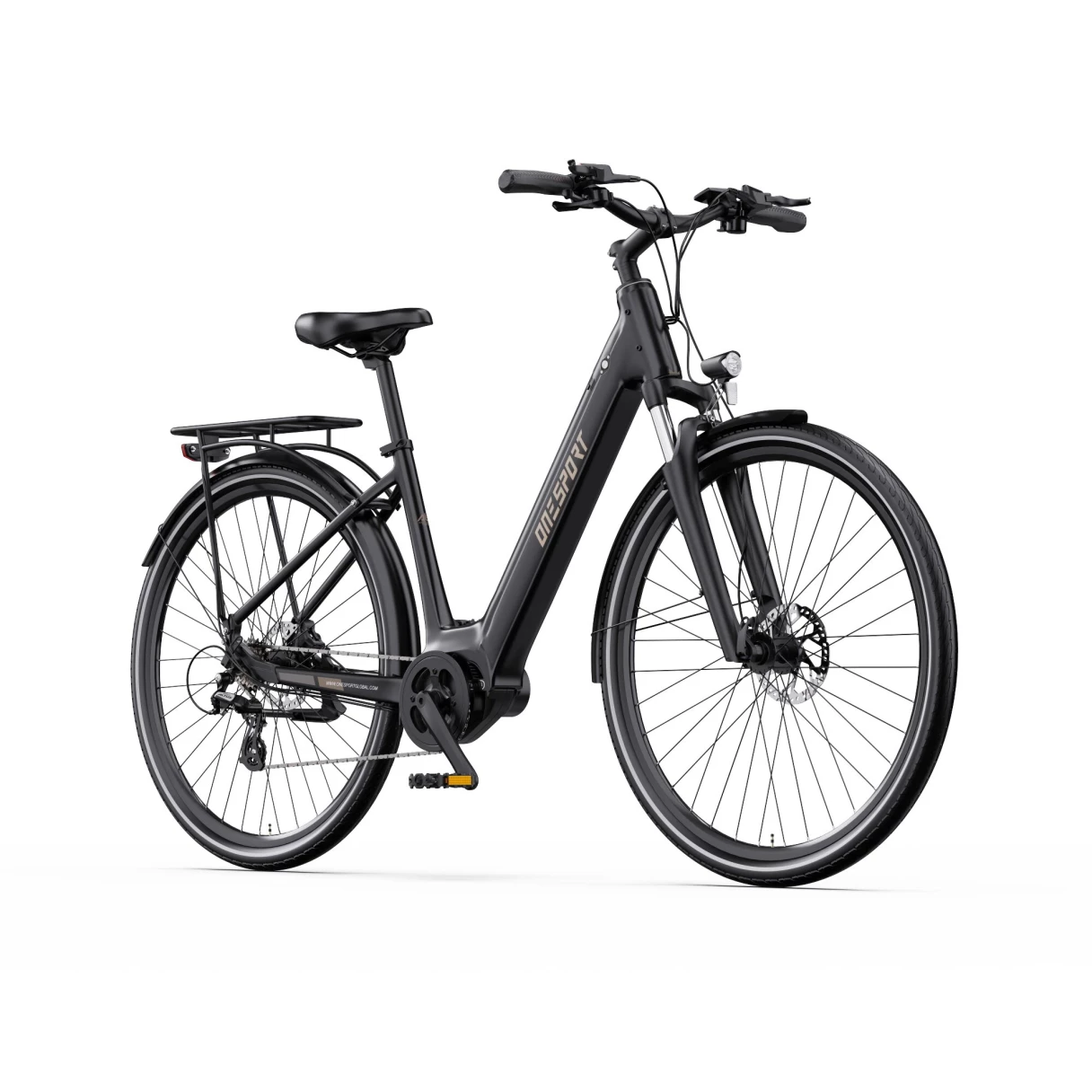 [EU DIRECT] Onesport OT07 Electric Bike 36V 14Ah Battery 250W Mid Drive Motor 700*45C Tires 90-110KM Max Mileage 120KG Max Load Electric Bicycle