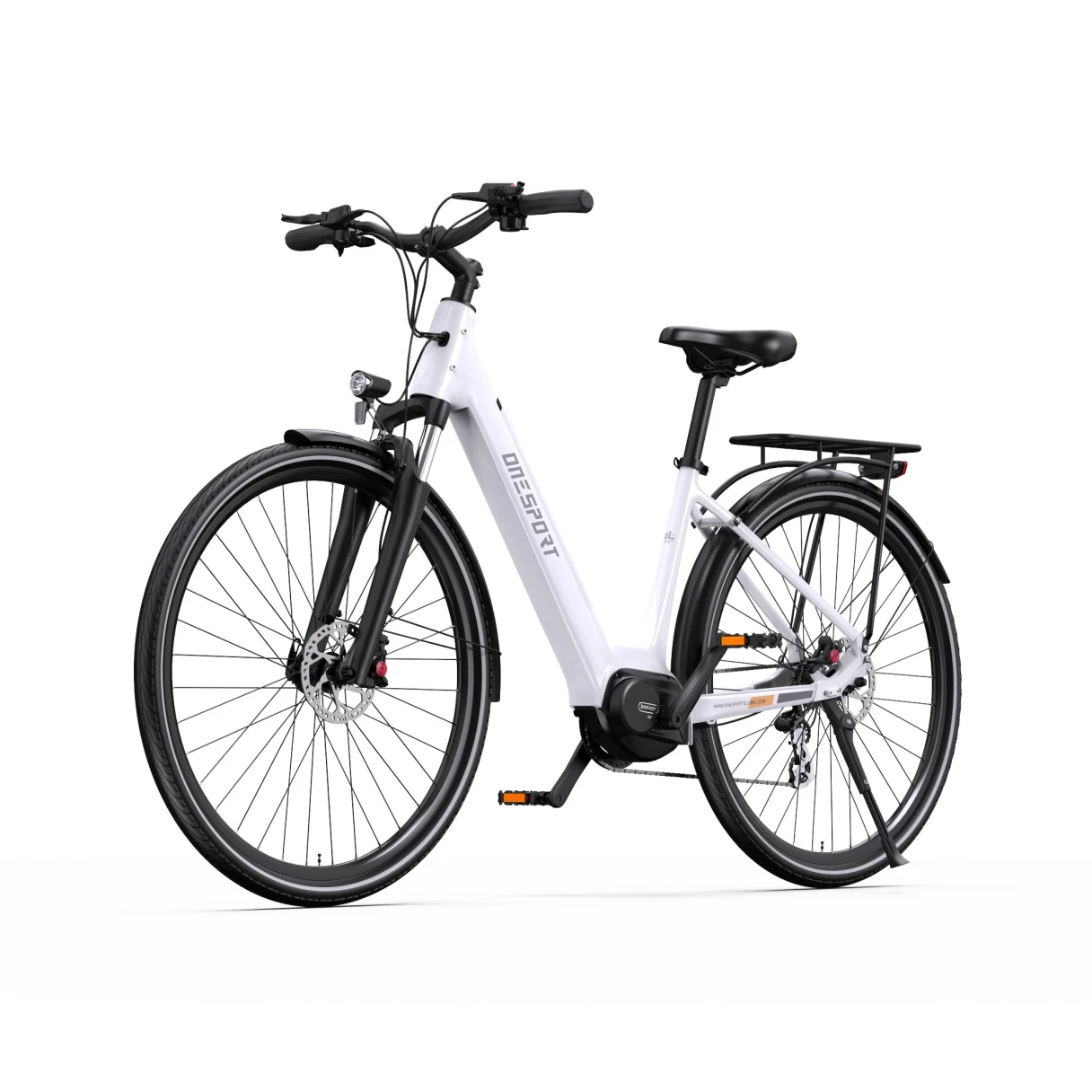 [EU DIRECT] Onesport OT07 Electric Bike 36V 14Ah Battery 250W Mid Drive Motor 700*45C Tires 90-110KM Max Mileage 120KG Max Load Electric Bicycle
