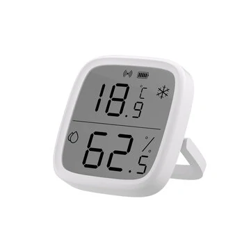 SONOFF SNZB-02D Zigbe LCD Smart Temperature Humidity Sensor APP Control Real-time Monitoring Work with ZB Bridge-P/ ZB Dongle/ NS Panel