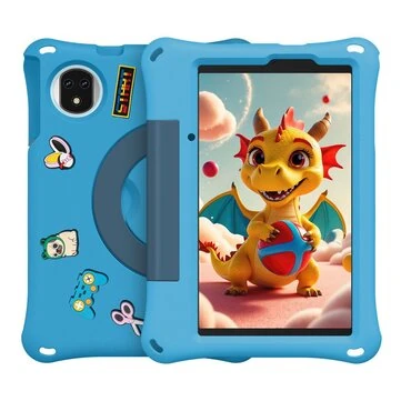 Ulefone Tab A9 Pro Kids MediaTek Helio G91 Octa Core 4GB LPDDR4X + 4GB Dynamic RAM 128GB ROM Netflix Widevine L1 4G LTE 8.68 Inch Android 15 Tablet PC