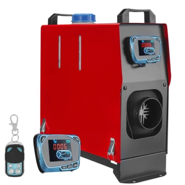 Red 12V Car Diesel Air Parking Heater Customized Only Single-way