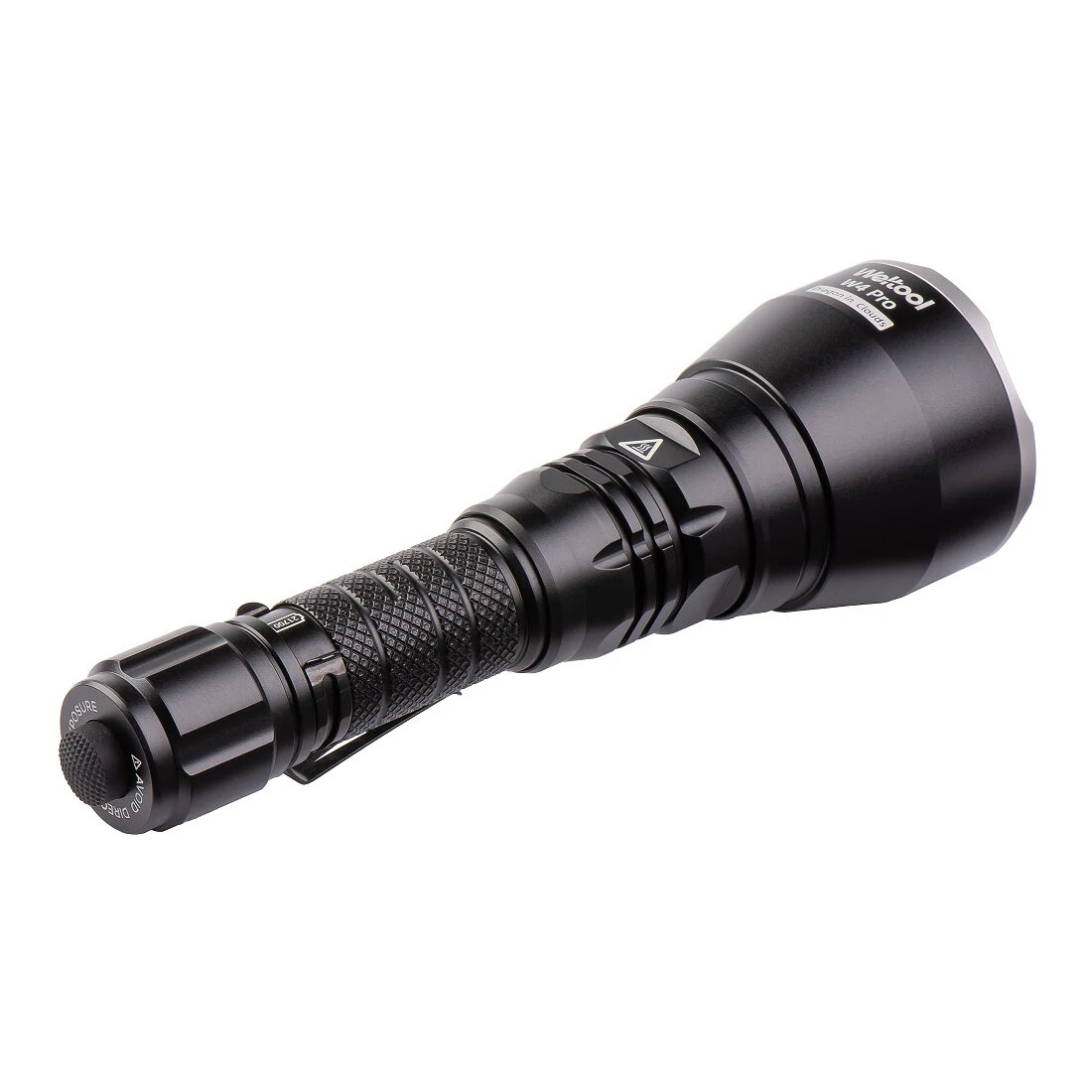 Weltool W4 Pro 568lm 3394m Super Throw LEP Flashlight Long Distance Thrower Tactical Strong Spotlight Waterproof 21700 LEP Torch Search Light