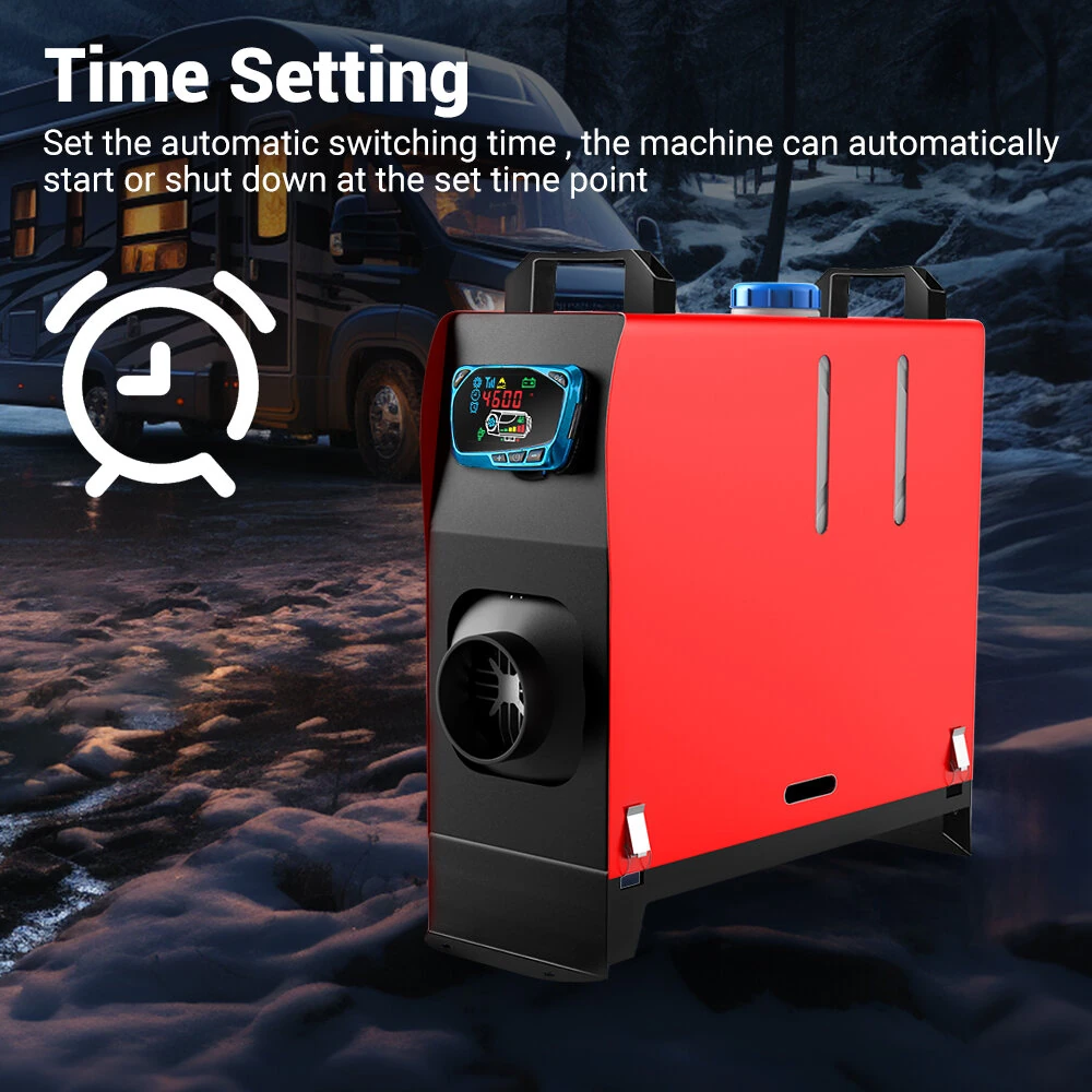 Red 12V Car Diesel Air Parking Heater Customized Only Single-way