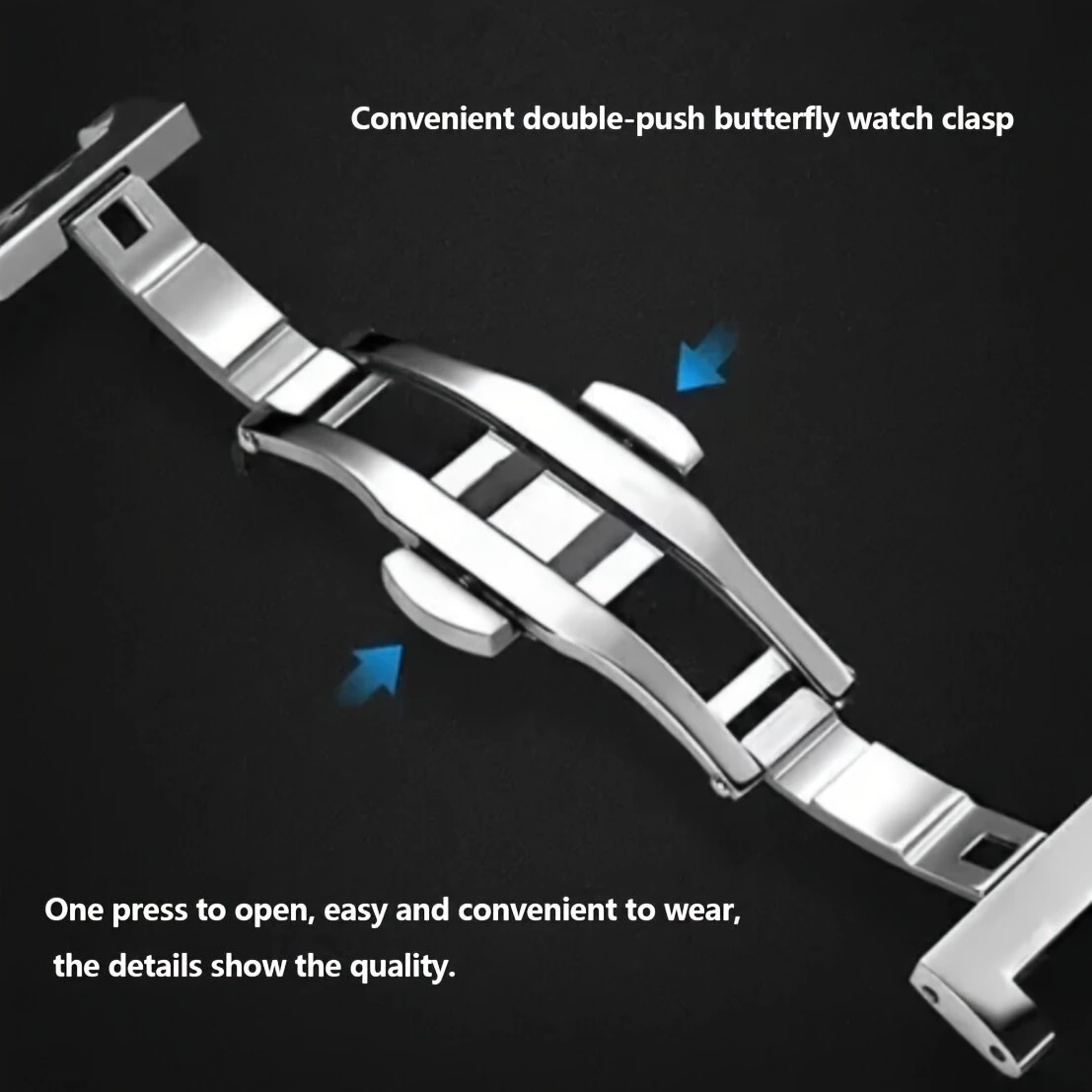 AIYISHI Luxury Men's Square Quartz Watch Steel Strap Casual Business Wristwatch Waterproof Luminous Date Design Comfortable Stylish