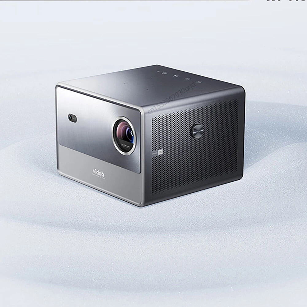 [EU Direct English Version]Vidda C1Air RGB Portable Triple Color Lase Projector 1080P 1000Ansi Lumens Android WIFI6 4+64GB JBL HIFI Speakers Video 3D Beamer Home Theater Outdoor With Free Gift Television Stick