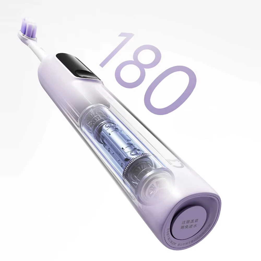XIAOMI Oscillation Electric Toothbrush Pro 4 Cleaning Modes 180-Day Long Battery Life IPX8 Waterproof Color Screen Digital Display