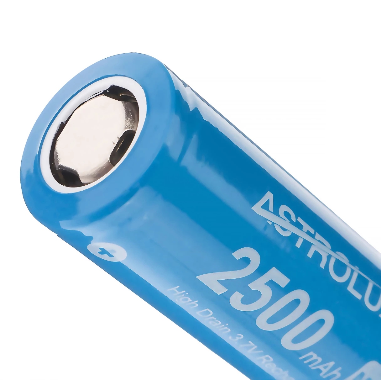 2Pcs Astrolux® E1825 18A 2500mAh 3.7V 18650 Li-ion Battery Unprotected High Drain Rechargeable Lithium Power Cell For Astrolux Nitecore Lumintop Fenix Olight Flashlights RC Toys