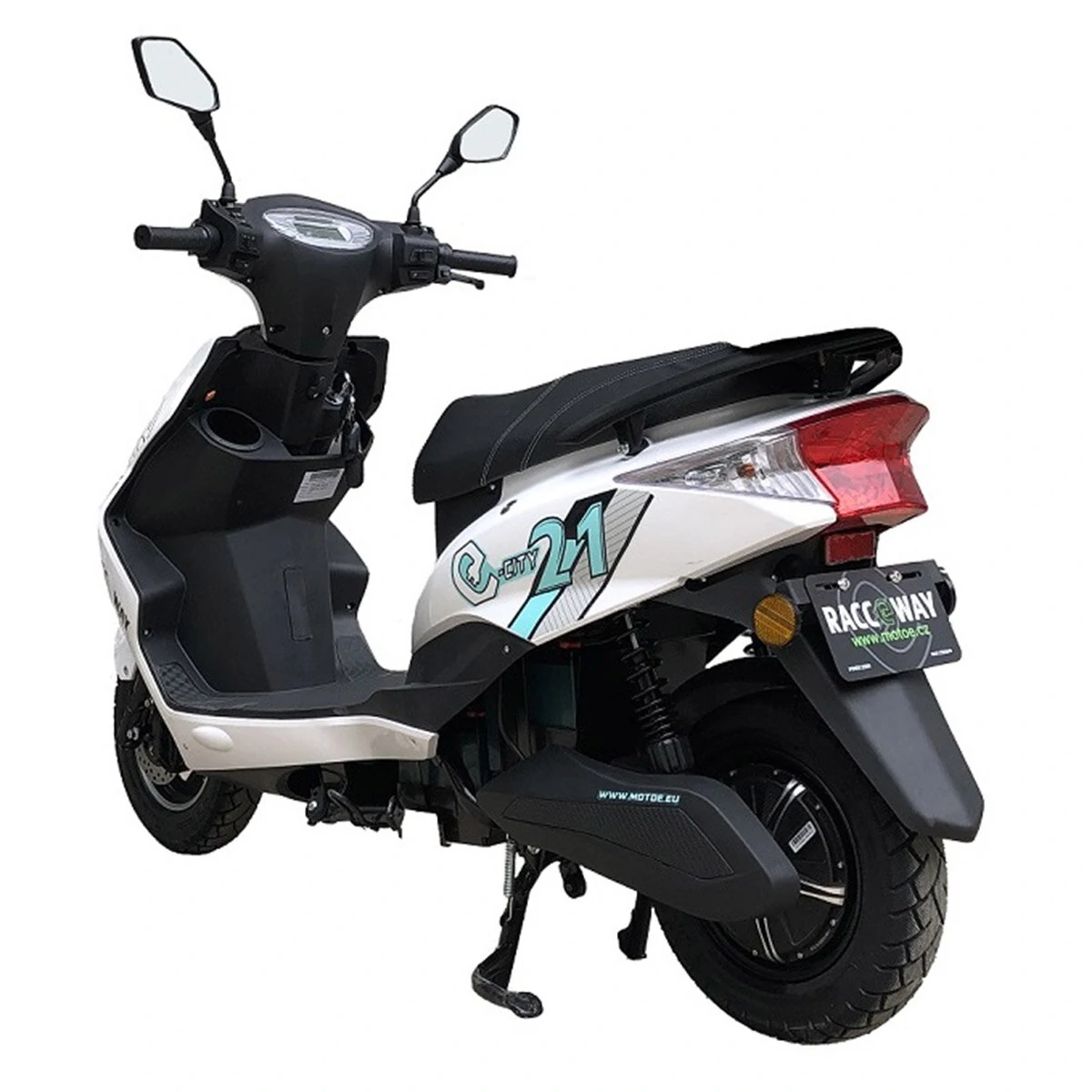 [EU Direct] RACCEWAY® MOTOE-03 Electric Scooter 72V 20AH 1500W 10inch Tires 59KM Mileage 150KG Payload Electric Motorcycle