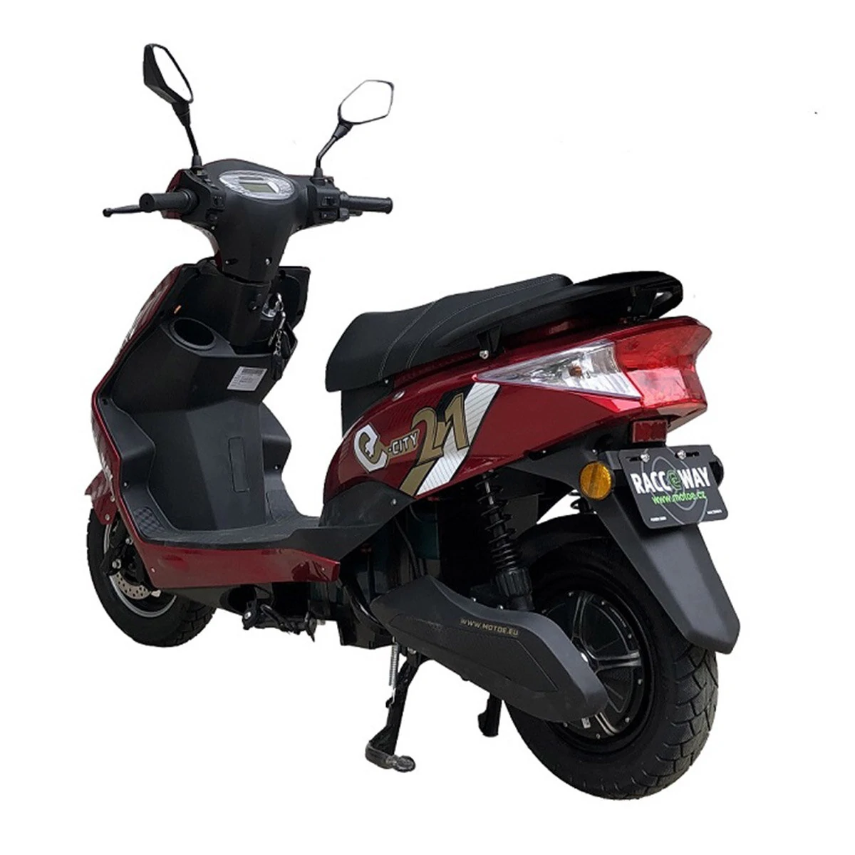 [EU Direct] RACCEWAY® MOTOE-03 Electric Scooter 72V 20AH 1500W 10inch Tires 59KM Mileage 150KG Payload Electric Motorcycle