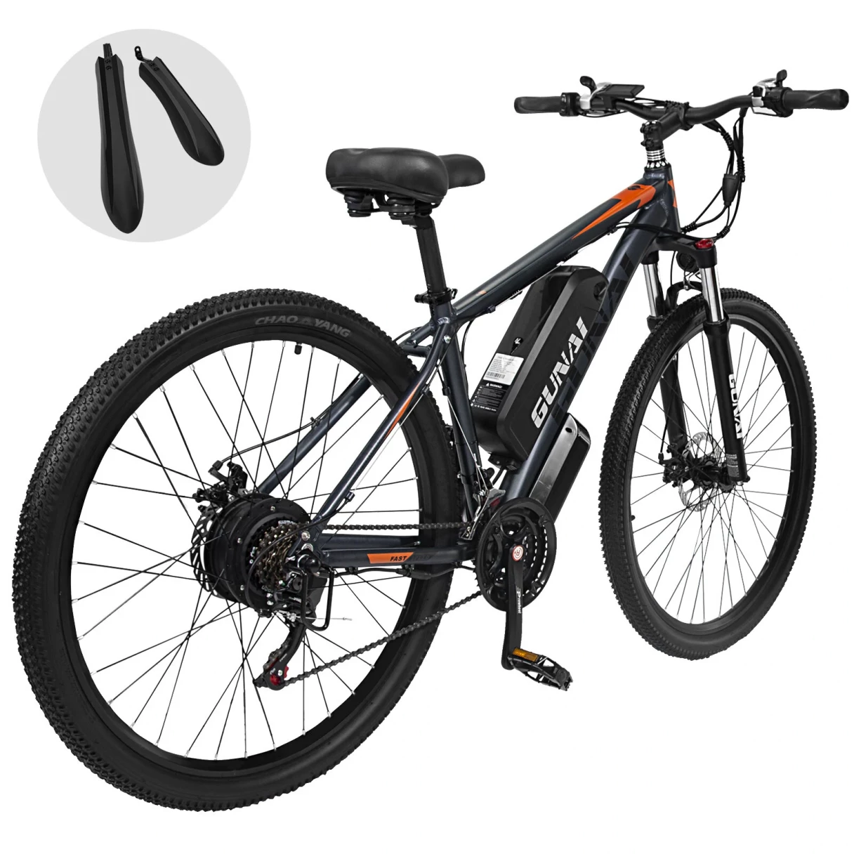 [EU DIRECT] GUNAI GN29 Electric Bike 48V 15Ah Battery 750W Motor 29*2.1inch Tires 50-90KM Mileage Range 130KG Max Load Electric Bicycle