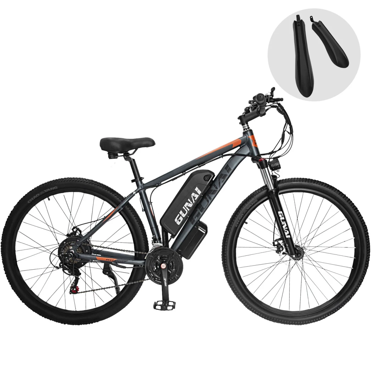 [EU DIRECT] GUNAI GN29 Electric Bike 48V 15Ah Battery 750W Motor 29*2.1inch Tires 50-90KM Mileage Range 130KG Max Load Electric Bicycle