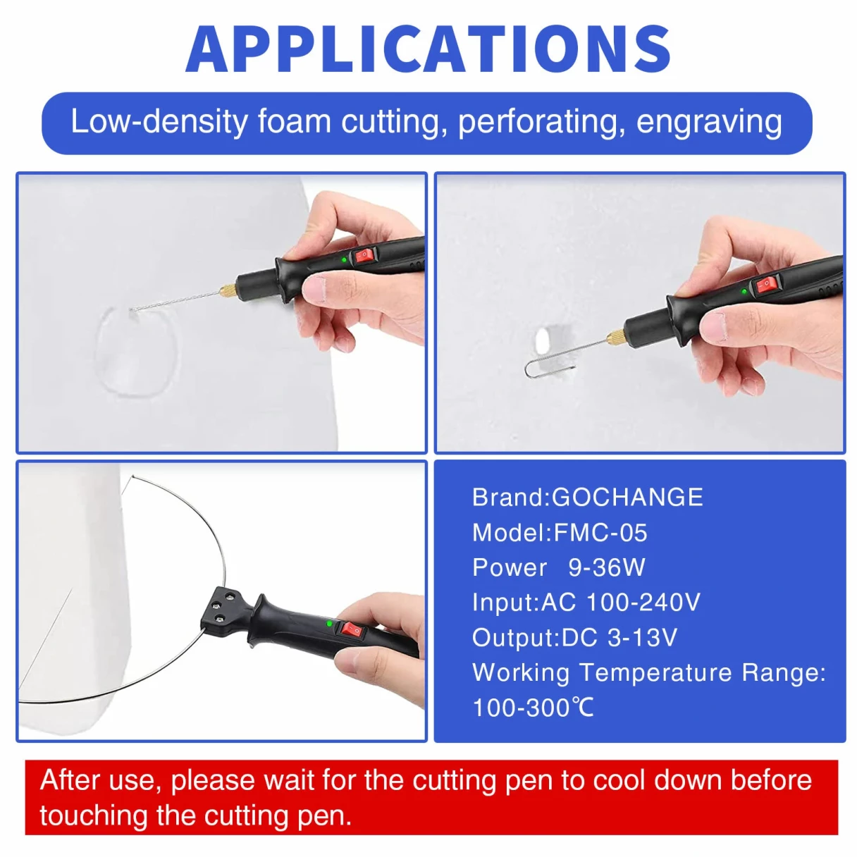 4 in 1 Foam Cutter Set With Digital Voltage Controller Electric Cutting Machine Styrofoam Cutting Pen Foam Die Tool