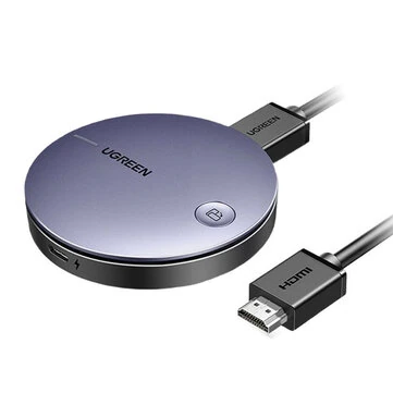 UGREEN CM617 4K/60Hz Wireless Transmitter HD Extender 2.4G+5G Dual Band USB Video Dongle Monitor Projector to TV Mirror Adapter Plug and Play