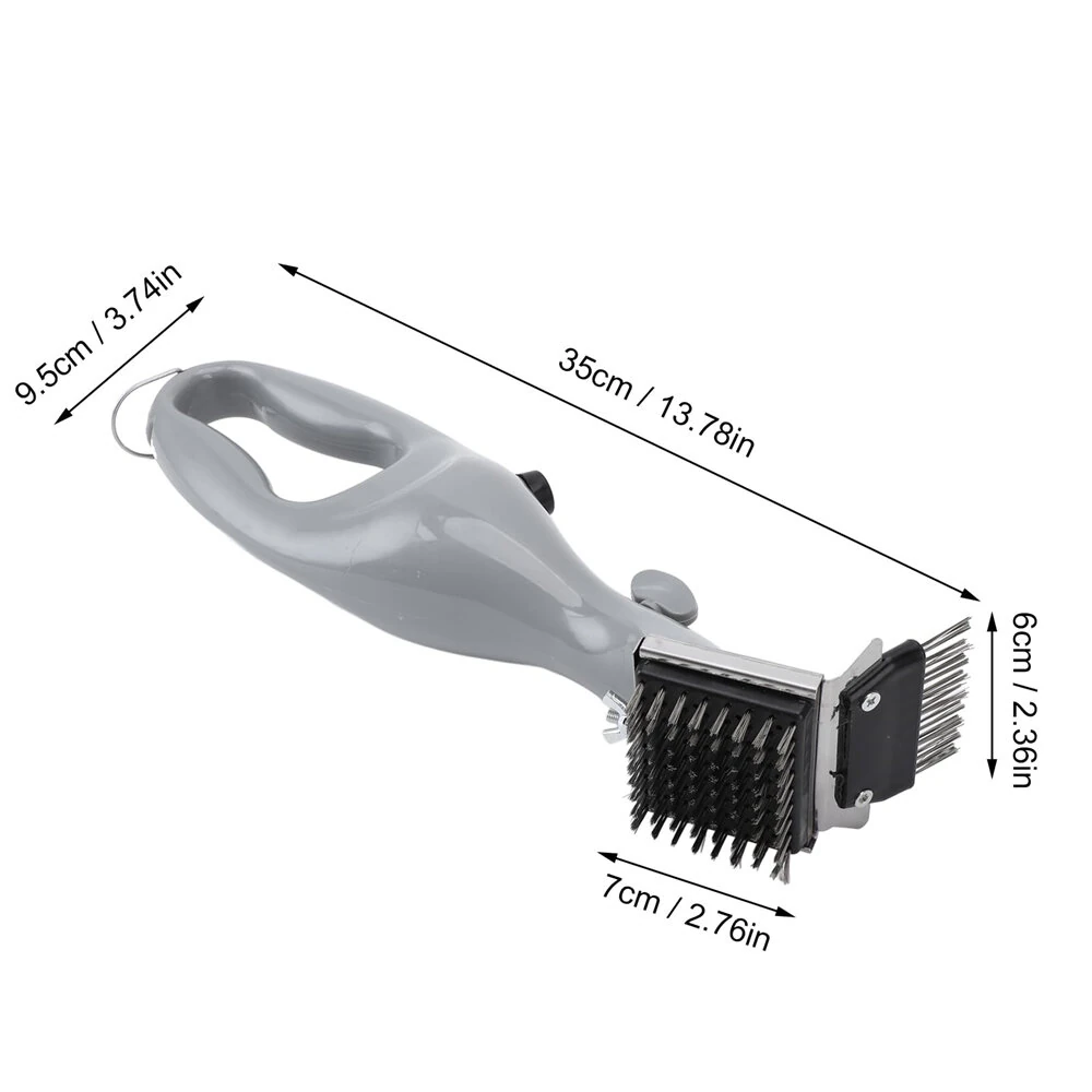 Barbecue Grill Steam Cleaning Brushes BBQ Cleaner Suitable for Charcoal Scraper Gas Accessories Outdoor Cooking Kitchen Tool