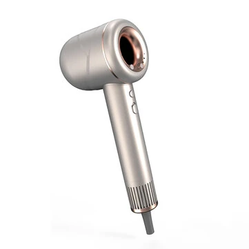 [EU Direct] Moosoo H2-B Hair Dryer 1800W 200 Million Negative Ions Salon Hair Dryer 3 Speed Adjustment for Home Hotel Student Dormitory