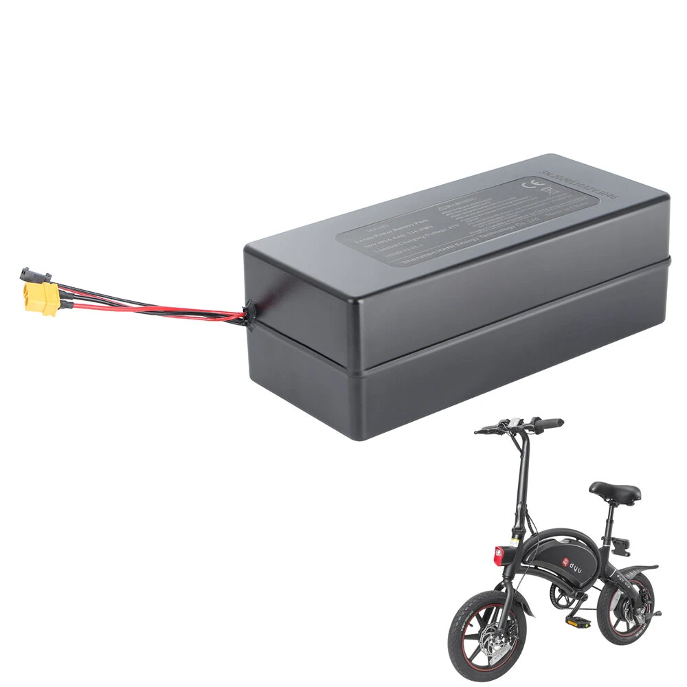 [EU Direct] HANIWINNER HA103-10 36V 6Ah 216Wh Universal Electric Bike Battery - Powered by High-Quality 18650 Lithium-ion Cells | 15A BMS | Waterproof | XT60 Connector | Fits 36V 250W-500W Motor JETSON DYU KUGOO E-Bike