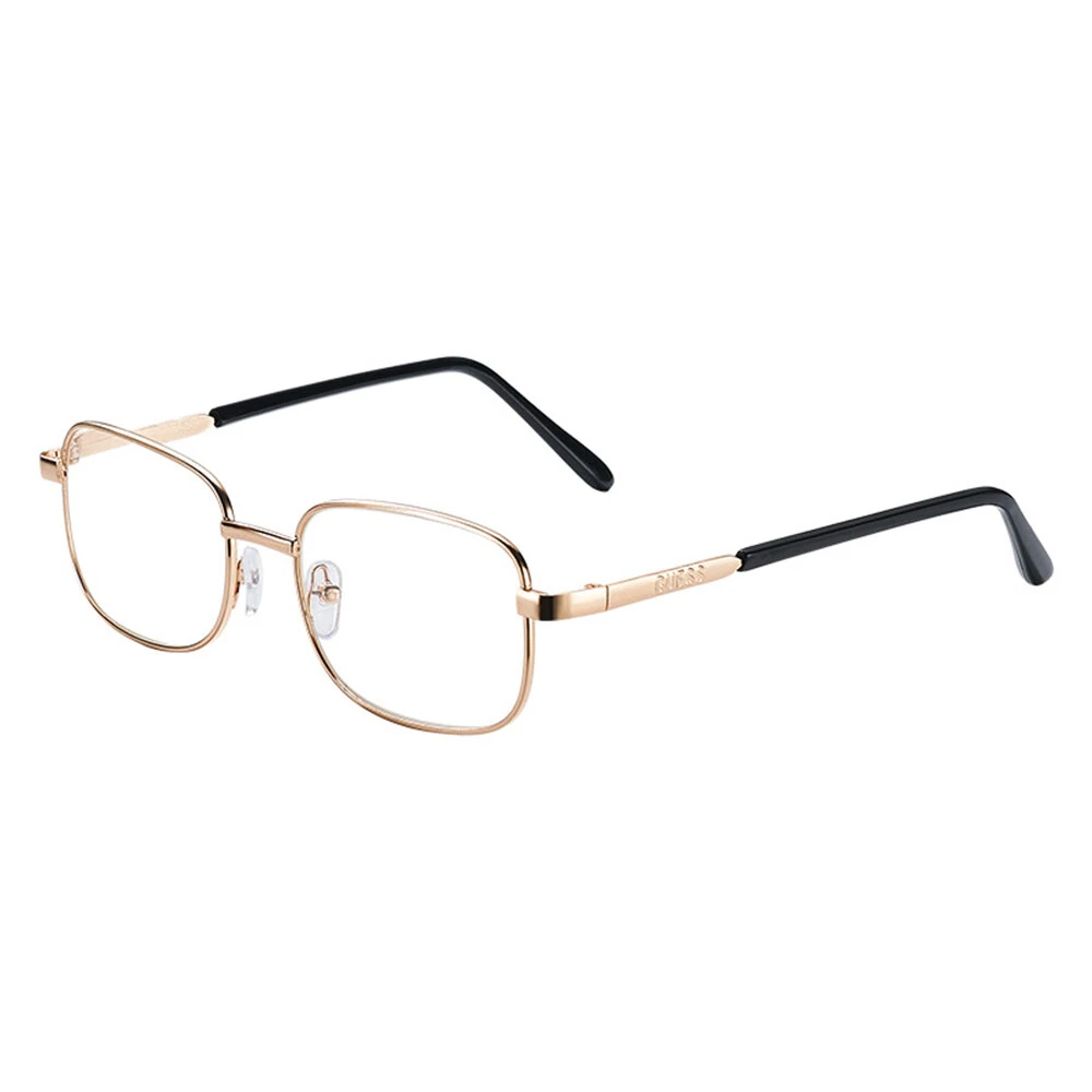 Clear HD Lenses Foldable Reading Glasses Anti-Blue Light Presbyopia Glasses Eye Protection Anti-fatigue Distance Glasses, Men's Women's Full-frame Alloy