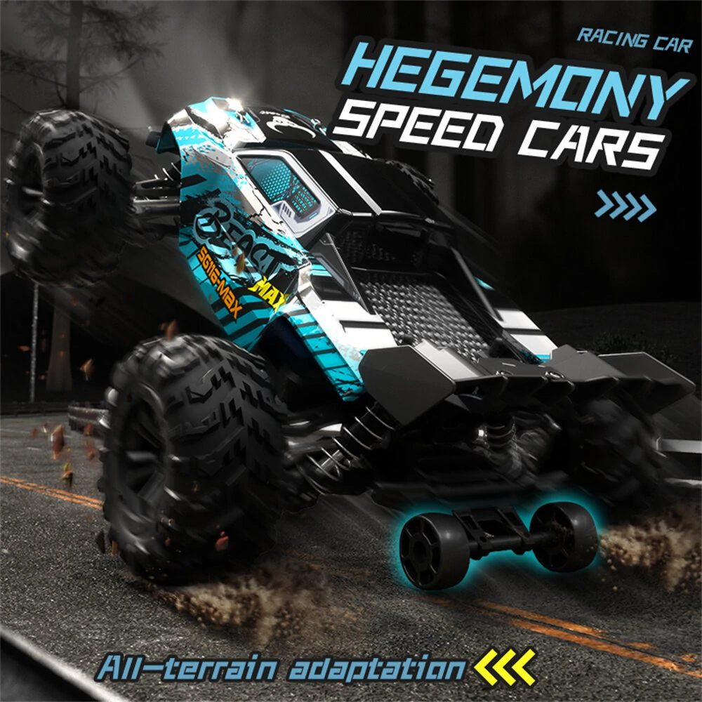 ZLL SG116 PRO/MAX 1/16 2.4G 4WD 80km/h Brushed/Brushless RC Car LED Light Off-Road Climbing Truck High Speed Full Proportional Vehicles Model RTR Toys