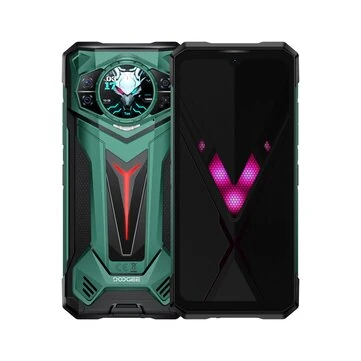 DOOGEE S200 Ultra AI 5G 1.32 inch AMOLED Rear Display 48GB 1TB LED light effect 100MP Triple Camera Night Vision Dimensity 7400 6.72 inch 120Hz 11000mAh 66W Fast Charge Android 15 NFC IP68 IP