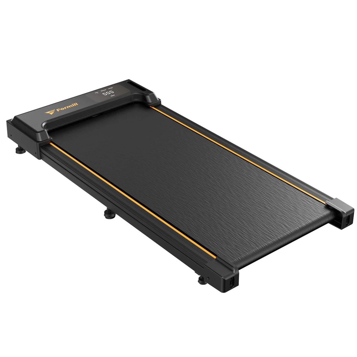 [EU Direct] Formill FT-21 Walking Pad Treadmill 2.5HP Motor 1-6km/h Speed 220 lbs Capacity LED Display Remote Control Warm-up Home Under Desk Treadmill for Walking Running Jogging