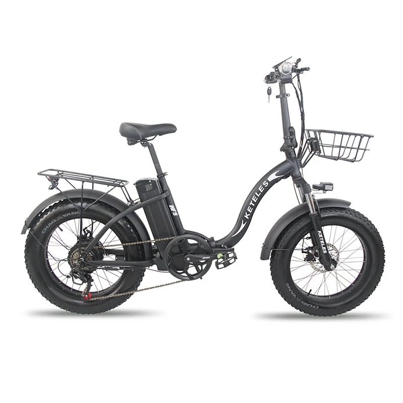 [EU DIRECT] KETELES KF9 Electric Bike 1000W Motor 48V 35AH Battery 20inch Tires Oil Brake Color Display 60KM Max Mileage 200KG Max Load Folding Electric Bicyle
