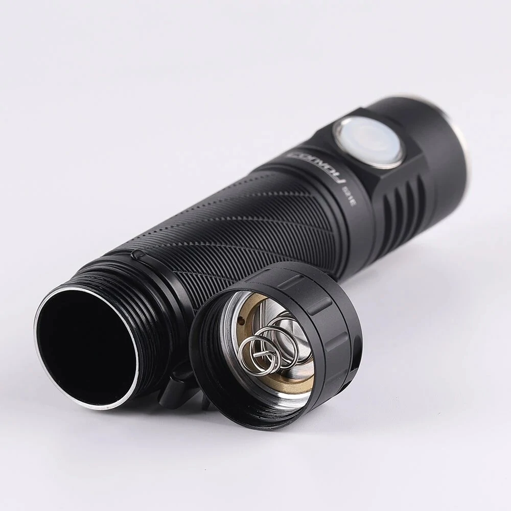 Convoy S21E SST40 SFT40 519A 2400LM USB Rechargeable LED Flashlight Type-C Charging Port 21700 Lantern Flash Light High Powerful Torch Camping Lamp Tactical Light