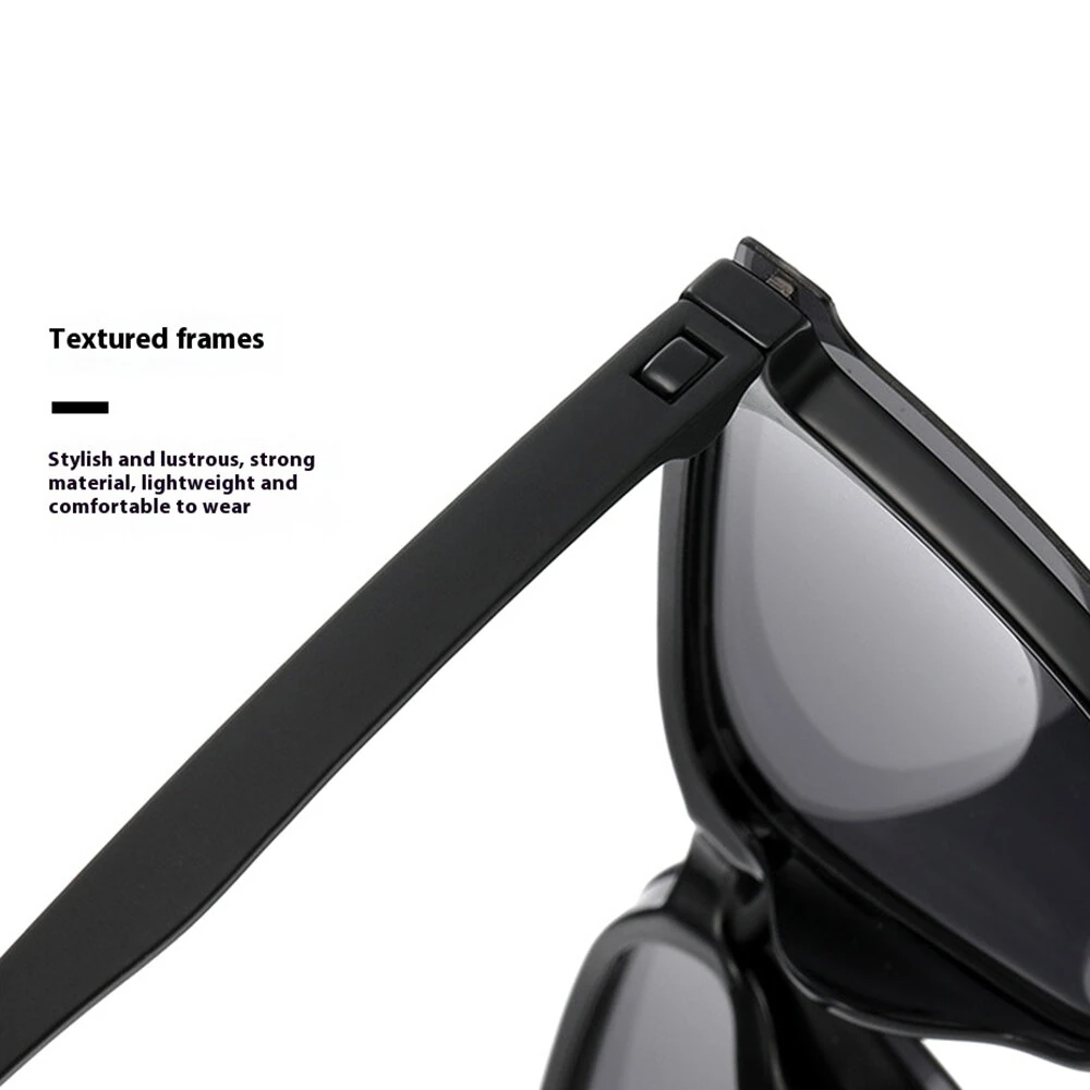 Magnetic Sunglasses for Men Women Fashion Square Lightweight Outdoor UV400 Sunshade Fishing Driving Eyeglasses