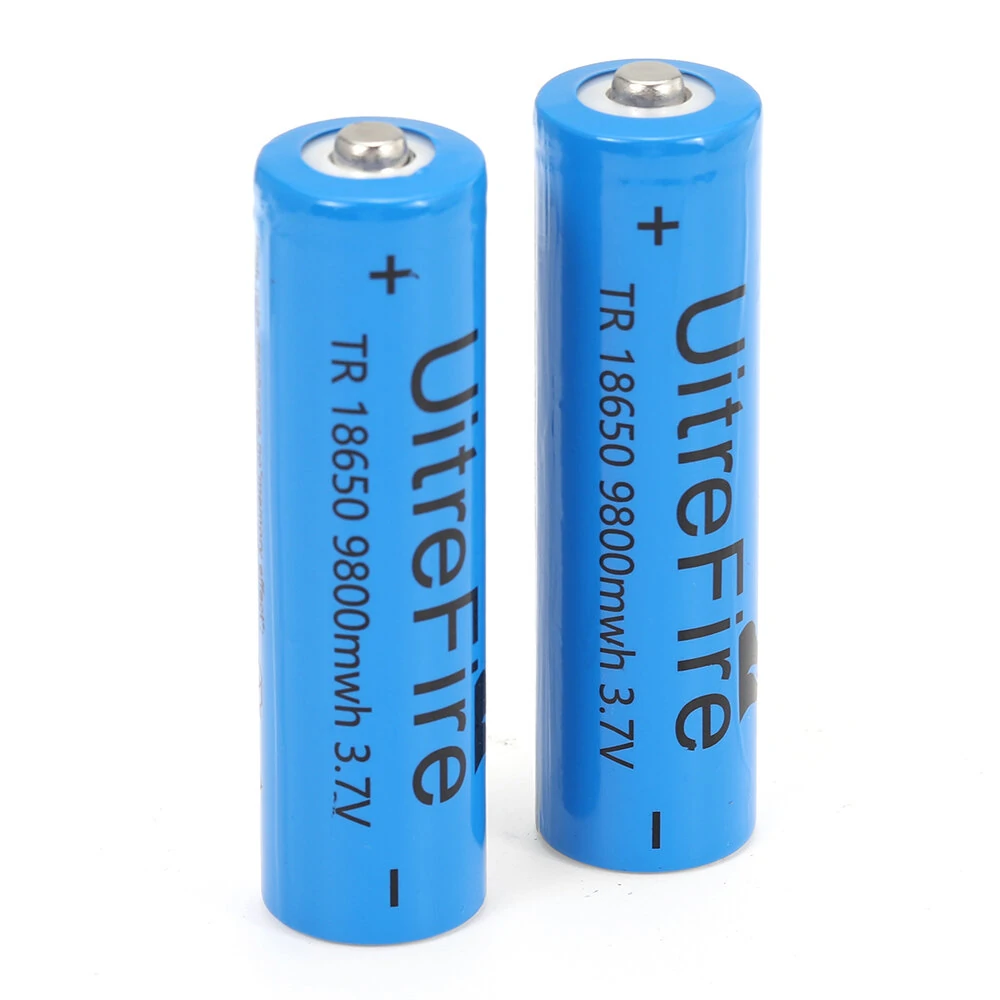 2PCS 3.7V  3000mAh 18650 Rechargeable Li-ion Battery