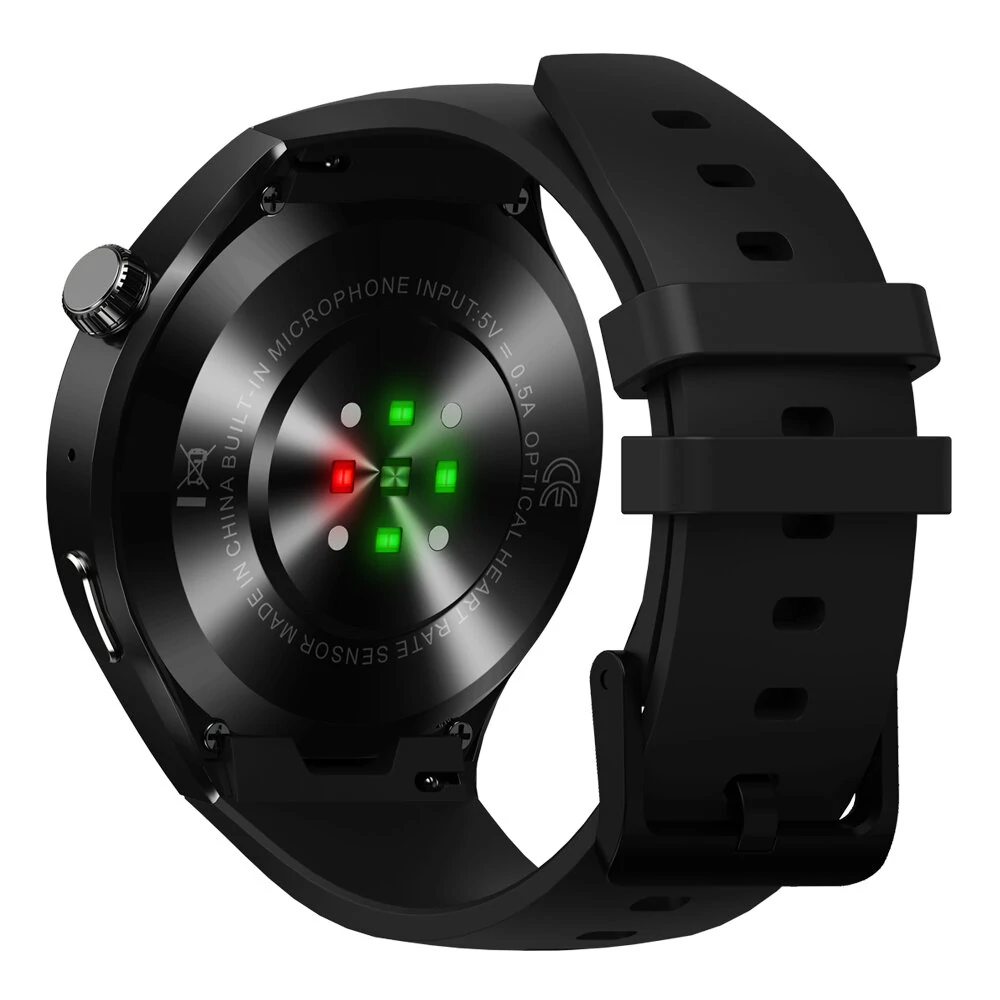 [Flagship 2024]Zeblaze Thor Ultra 4G 1.43 inch AMOLED 466*466 pixels HD Display Smart Watch 16GB Android OS Google Play Stainless Steel Wristband Version