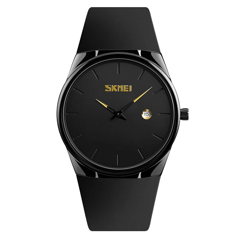 SKMEI Men's Quartz Watch Waterproof Small Dial Date Calendar Simple Fashion Sports Watch for Men Women