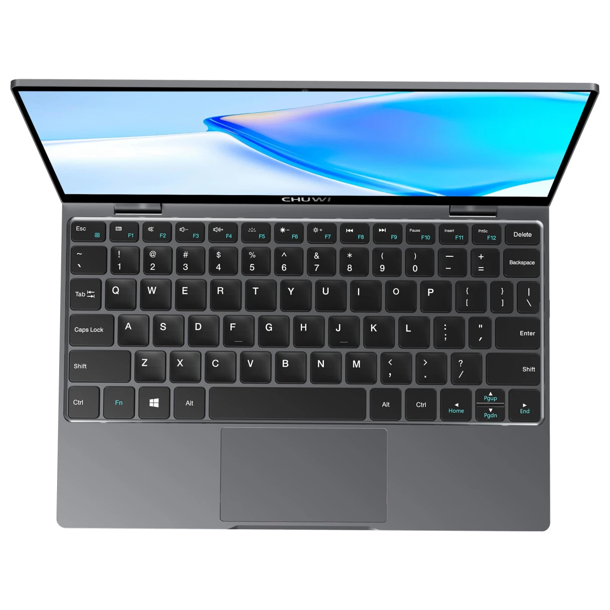 CHUWI MiniBook X 2 in 1 Yoga Laptop 10.51 Inch Intel Twin Lake N150 12GB DDR5 512GB SSD 360° Flip Touch Screen WiFi 6 Windows 11 Backlit Keyboard Narrow Bezel Notebook