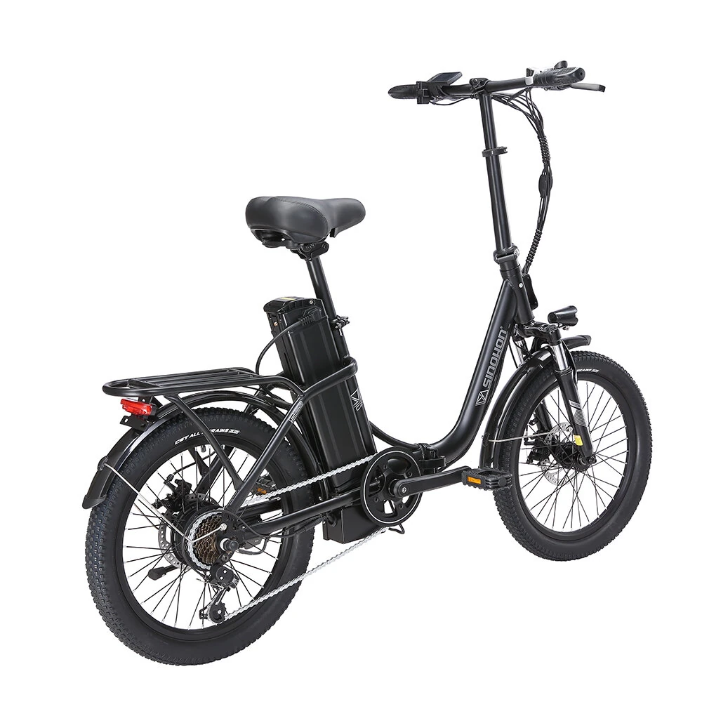 [EU DIRECT] SINOHON C20 Torque Sensor Electric Bike 18Ah 36V 250W Motor 20 Inches Tire Electric Bicycle 60-120km Mileage Max Load 120Kg ONESPORT OT16 ENGWE L20 SE Samebike CY20 CMACEWHEEL Y20 Samebike C05 PRO FaFrees F20 VAKOLE Y20