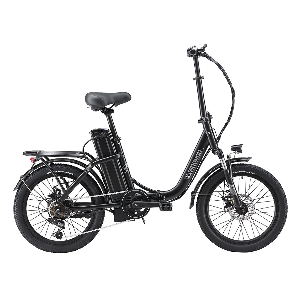 [EU DIRECT] SINOHON C20 Torque Sensor Electric Bike 18Ah 36V 250W Motor 20 Inches Tire Electric Bicycle 60-120km Mileage Max Load 120Kg ONESPORT OT16 ENGWE L20 SE Samebike CY20 CMACEWHEEL Y20 Samebike C05 PRO FaFrees F20 VAKOLE Y20