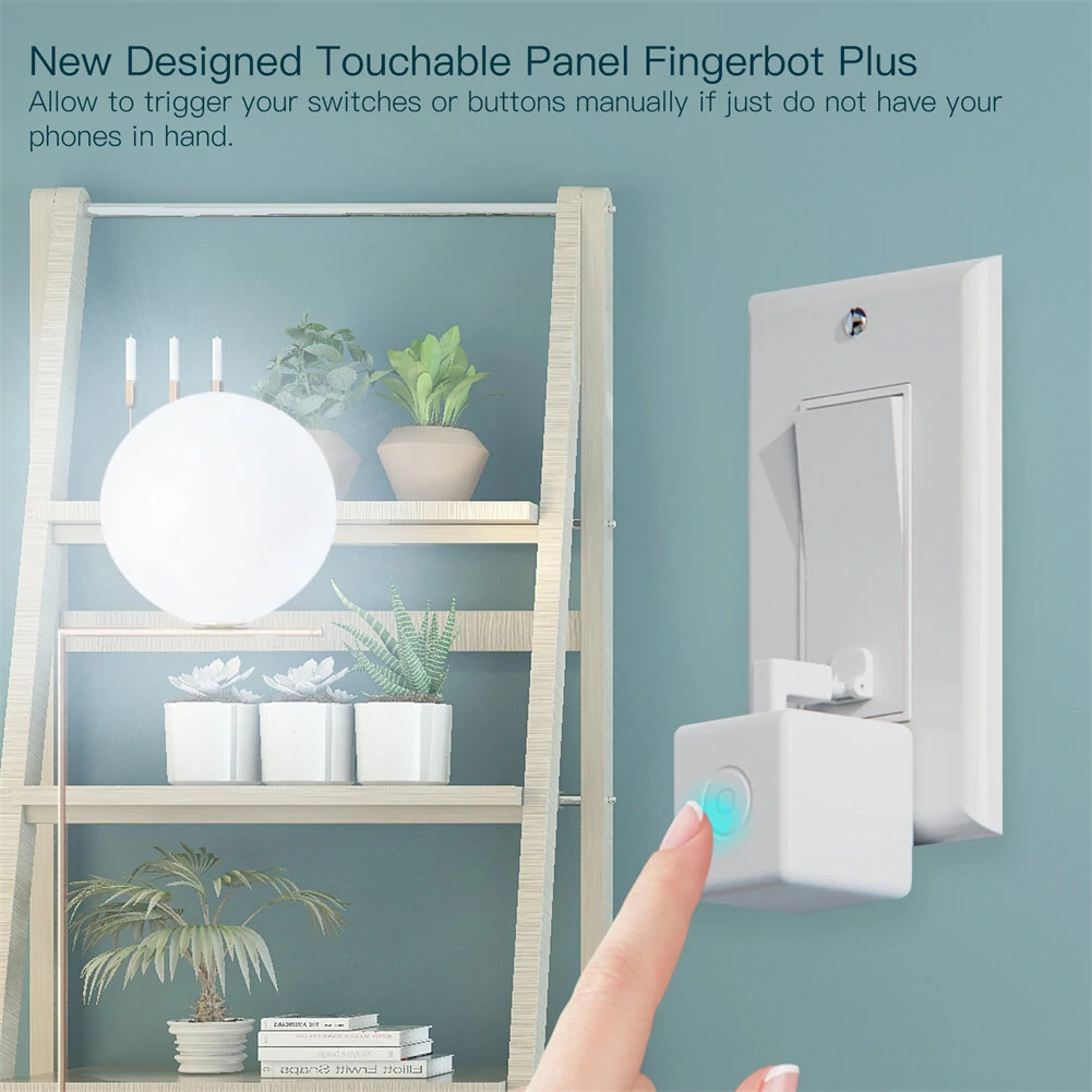 Tuya Finger Robot Switch Smart Home Bluetooth Mechanical Arms Bot Button Pusher Smart Life App Voice Control Alexa Google Home